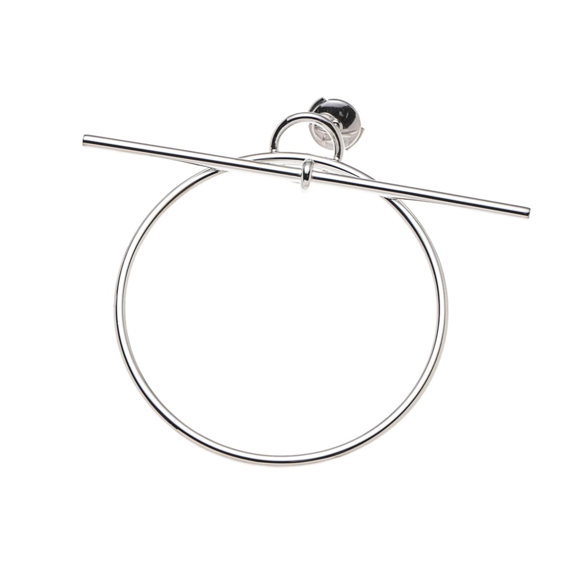 HERMES エルメス ピアス/LOOP MM レディース