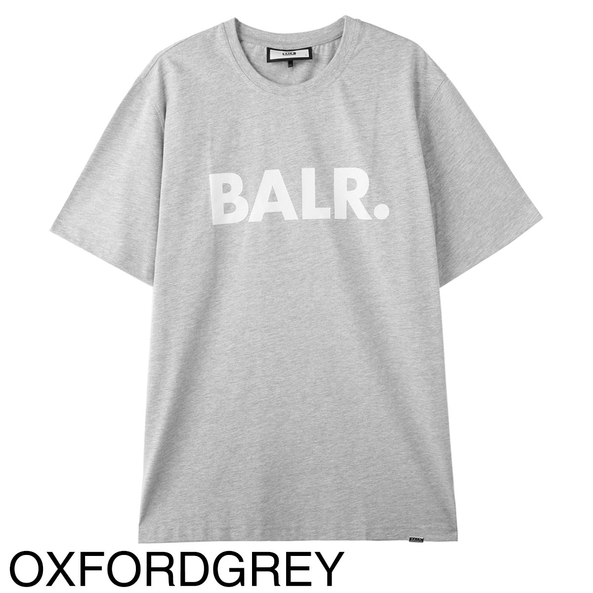 『ネコポス対応(1点まで)』BALR. ボーラー クルーネック Tシャツ/BRAND STRAIGHT T-SHIRT メンズ