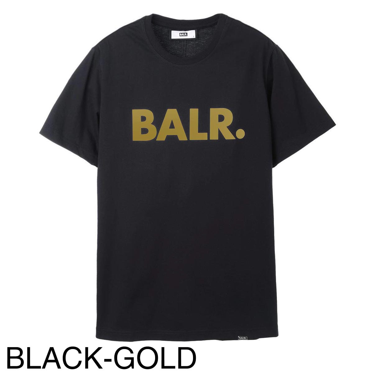『ネコポス対応(1点まで)』BALR. ボーラー クルーネック Tシャツ/BRAND STRAIGHT T-SHIRT メンズ
