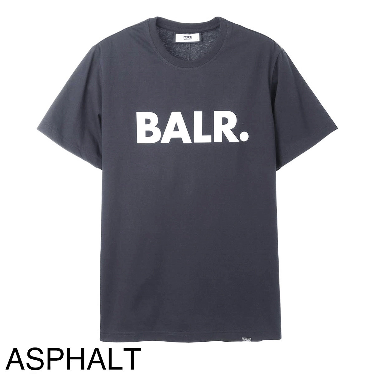 『ネコポス対応(1点まで)』BALR. ボーラー クルーネック Tシャツ/BRAND STRAIGHT T-SHIRT メンズ
