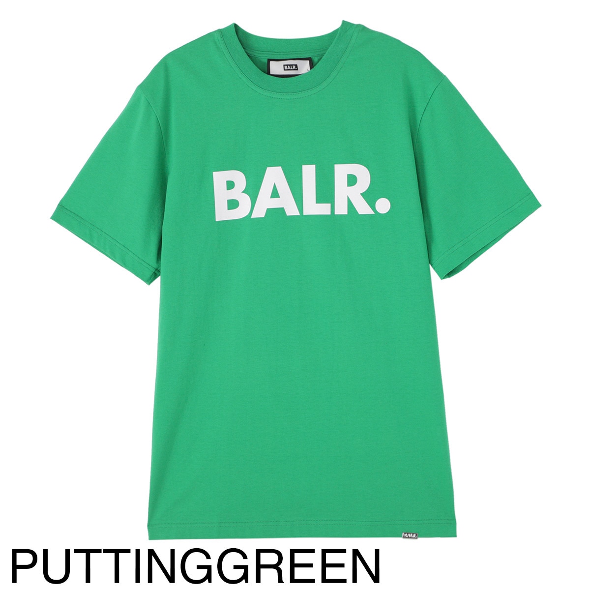 『ネコポス対応(1点まで)』BALR. ボーラー クルーネック Tシャツ/BRAND STRAIGHT T-SHIRT メンズ