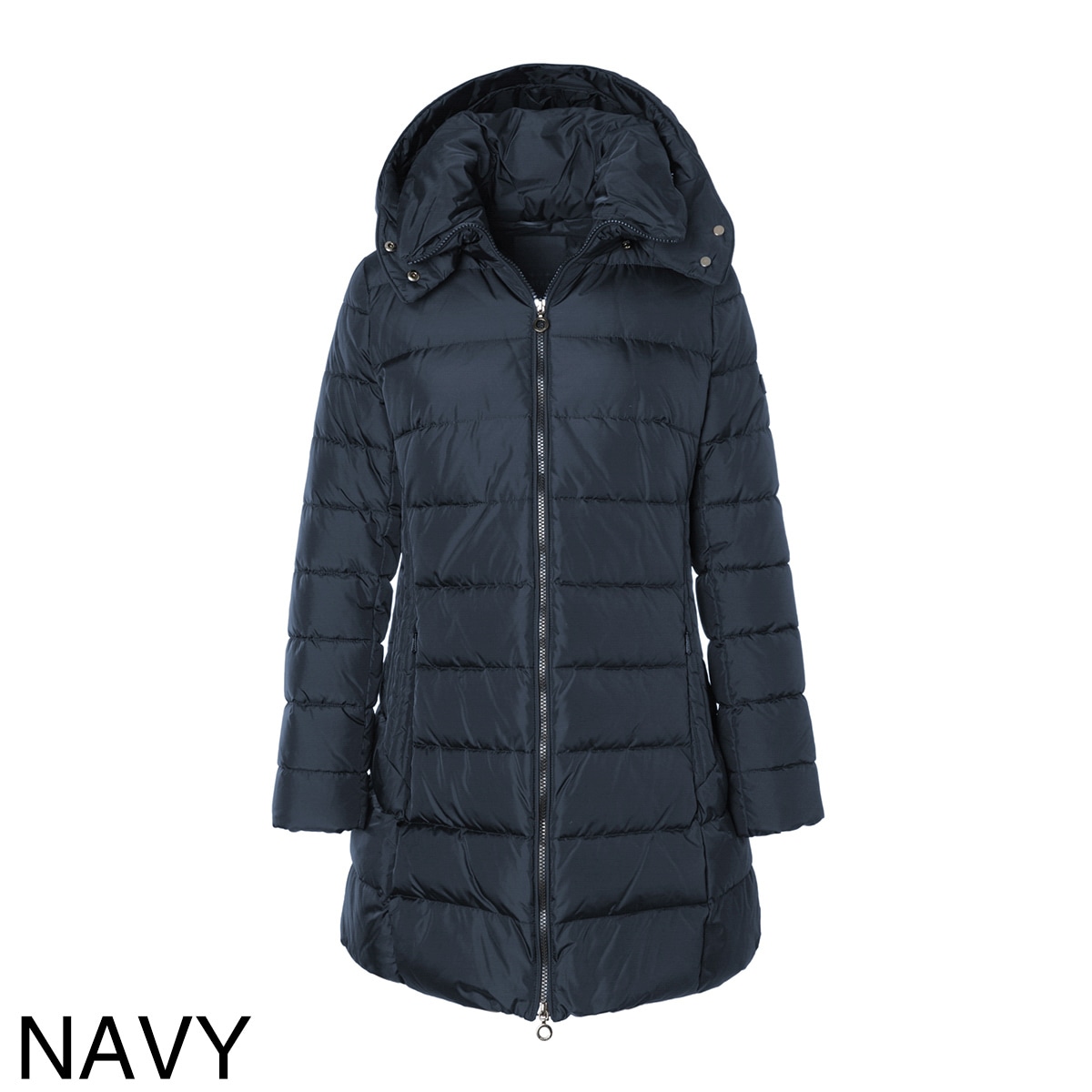 極美品 TATRAS タトラス ポリテアマ ダウンコート ネイビー TATRAS タトラス ダウンコート/POLITEAMA ポリテアマ【大きい