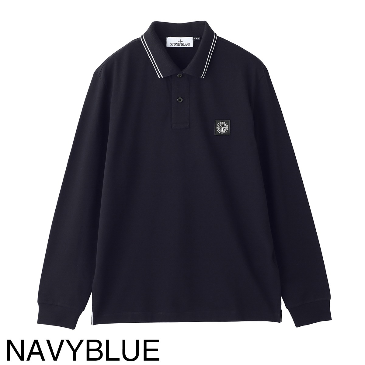 STONE ISLAND ストーンアイランド 長袖ポロシャツ/22002SL ORGANIC 