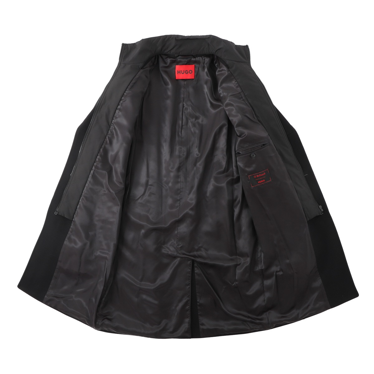 HUGO HUGOBOSS ヒューゴヒューゴボス ウールコート/ライナー付き