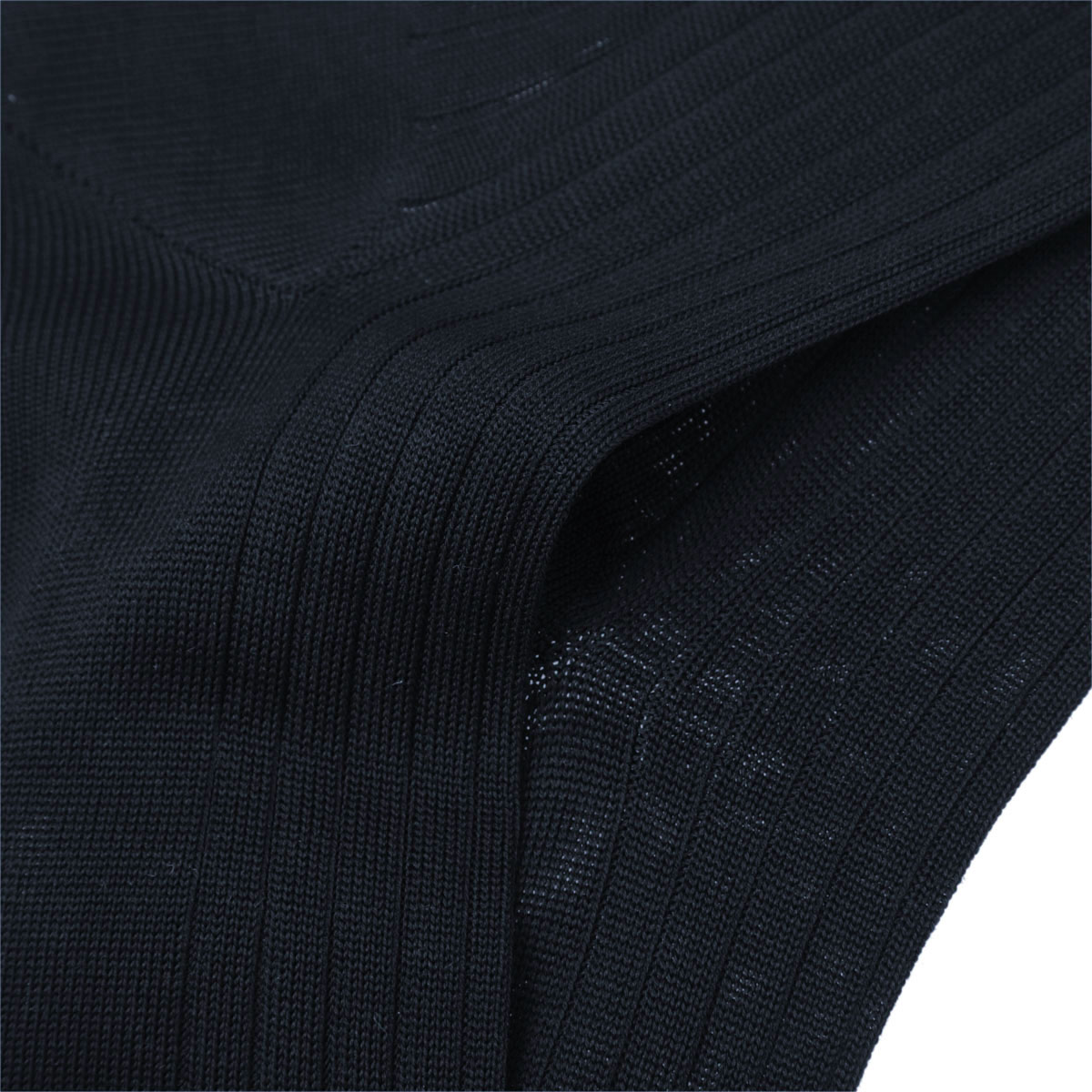 『ネコポス対応(3点まで)』MODERN B. モダンブルー 靴下/ソックス/エジプト綿 ワイドリブ ロングホーズ 相当サイズ 25-26cm【返品交換不可】 メンズ