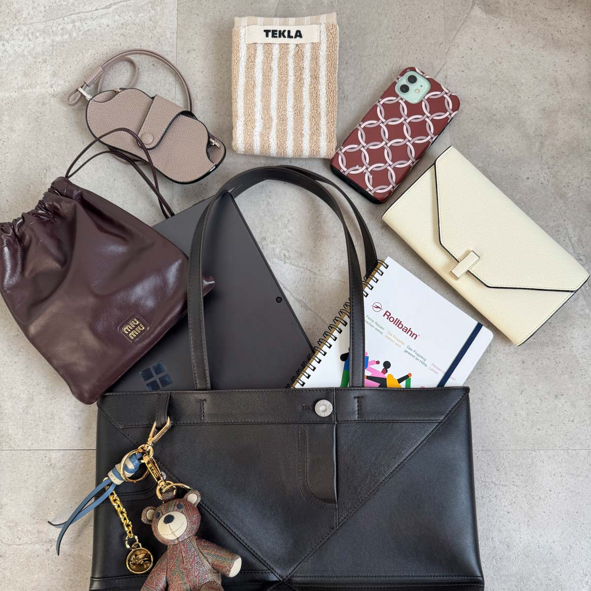LOEWE ロエベ トートバッグ/PANTA MEDIUM PUZZLE FOLD TOTE パンタ