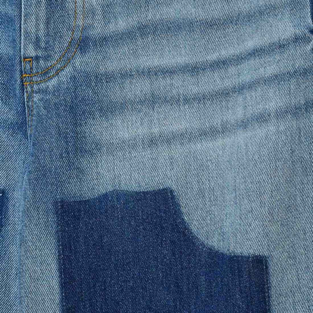 GANNI ガニー ジップフライジーンズ/バギージーンズ/LIGHT WEIGHT DENIM BAGGY JEANS ウォッシュ加工 デニムパンツ レディース