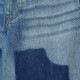 GANNI ガニー ジップフライジーンズ/バギージーンズ/LIGHT WEIGHT DENIM BAGGY JEANS ウォッシュ加工 デニムパンツ レディース