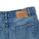 GANNI ガニー ジップフライジーンズ/バギージーンズ/LIGHT WEIGHT DENIM BAGGY JEANS ウォッシュ加工 デニムパンツ レディース