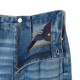 GANNI ガニー ジップフライジーンズ/バギージーンズ/LIGHT WEIGHT DENIM BAGGY JEANS ウォッシュ加工 デニムパンツ レディース