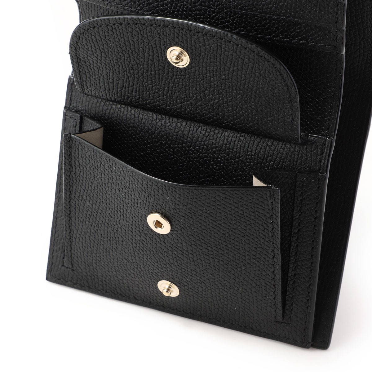 アウトレット】Valextra ヴァレクストラ 2つ折り財布 小銭入れ付き