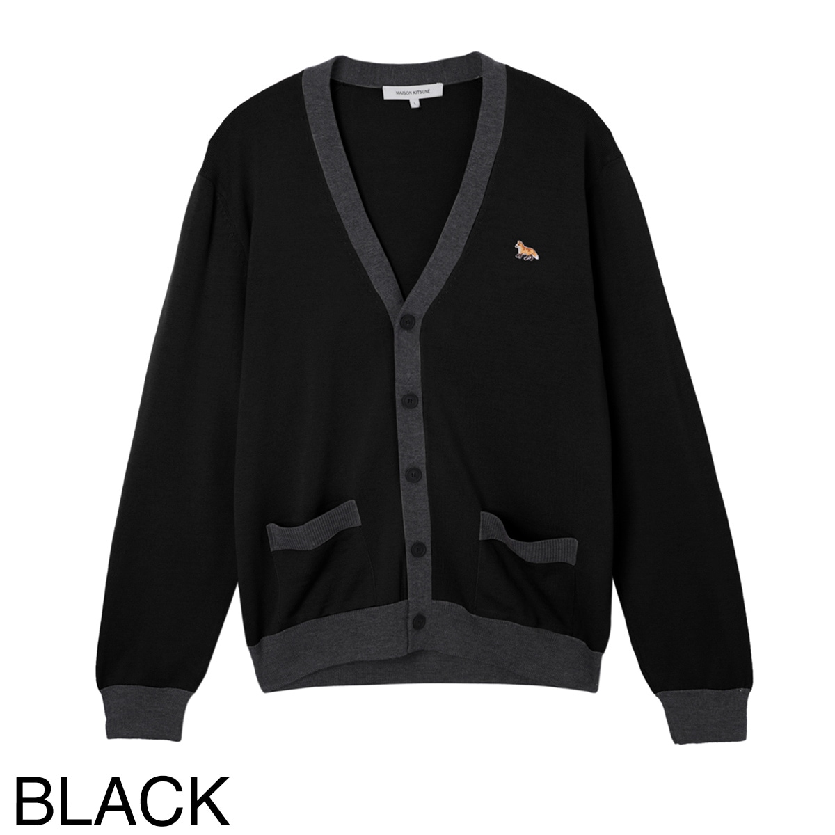アウトレット】MAISON KITSUNE メゾンキツネ Vネック カーディガン