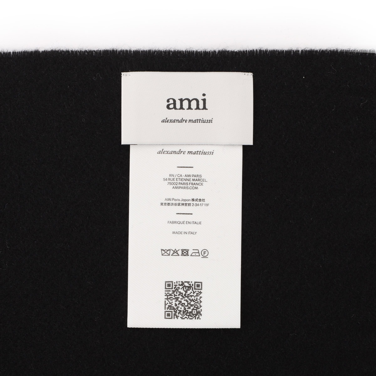 AMI アミ マフラー/RED ADC SCARF