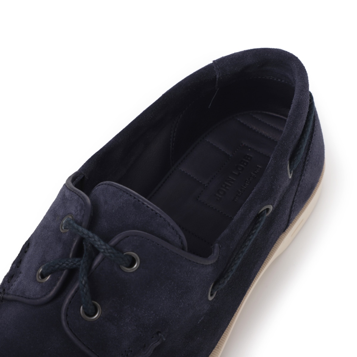JOHN LOBBジョンロブ PIER デッキシューズ 7 ネイビー 極美品 JOHN LOBBジョンロブ PIER デッキシューズ 7 ネイビー 極美品