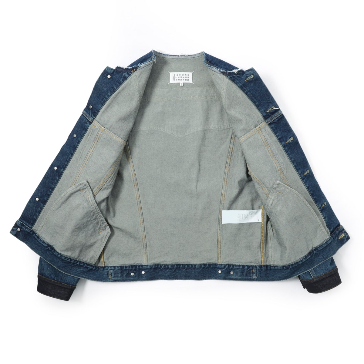 値下 Martin margiela マルタンマルジェラ デニムジャケット 38 アウトレット】Maison Margiela メゾンマルジェラ デニムジャケット