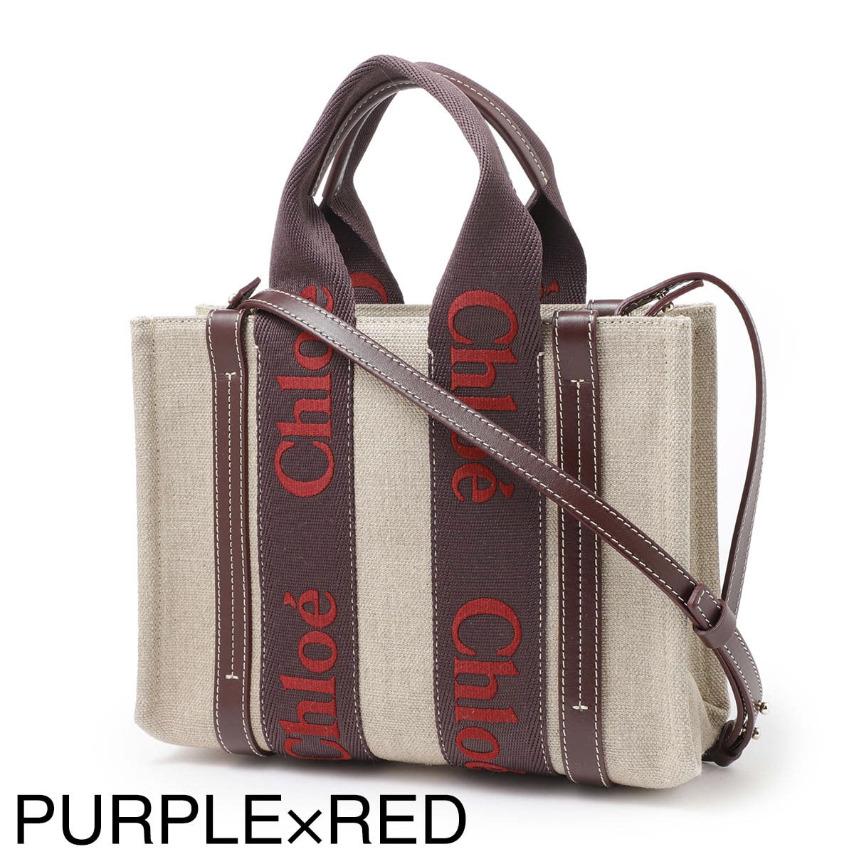 Chloe CH25AP989O37001 関税送料込 関税負担なし☆Chloe MARCIE スモールダブルキャリーバッグ