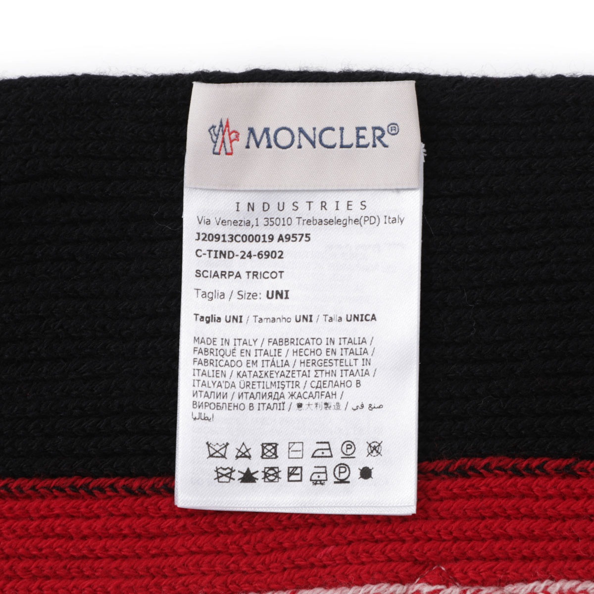 MONCLER モンクレール マフラー メンズ