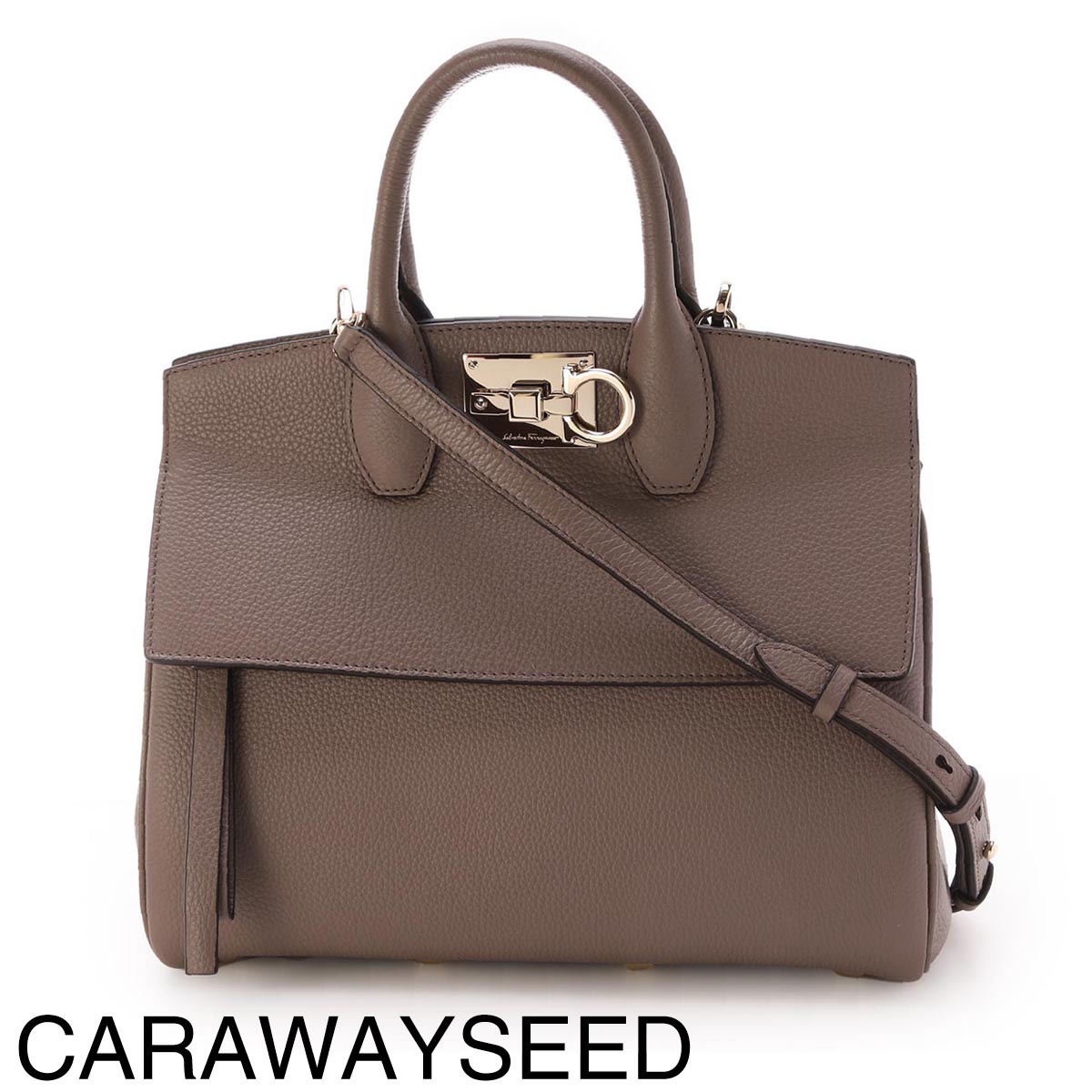 FERRAGAMO フェラガモ ハンドバッグ 2WAY/STUDIO レディース