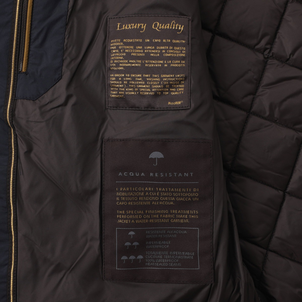 MOORER ムーレー ダウンベスト/BREST-S3C ブレスト メンズ