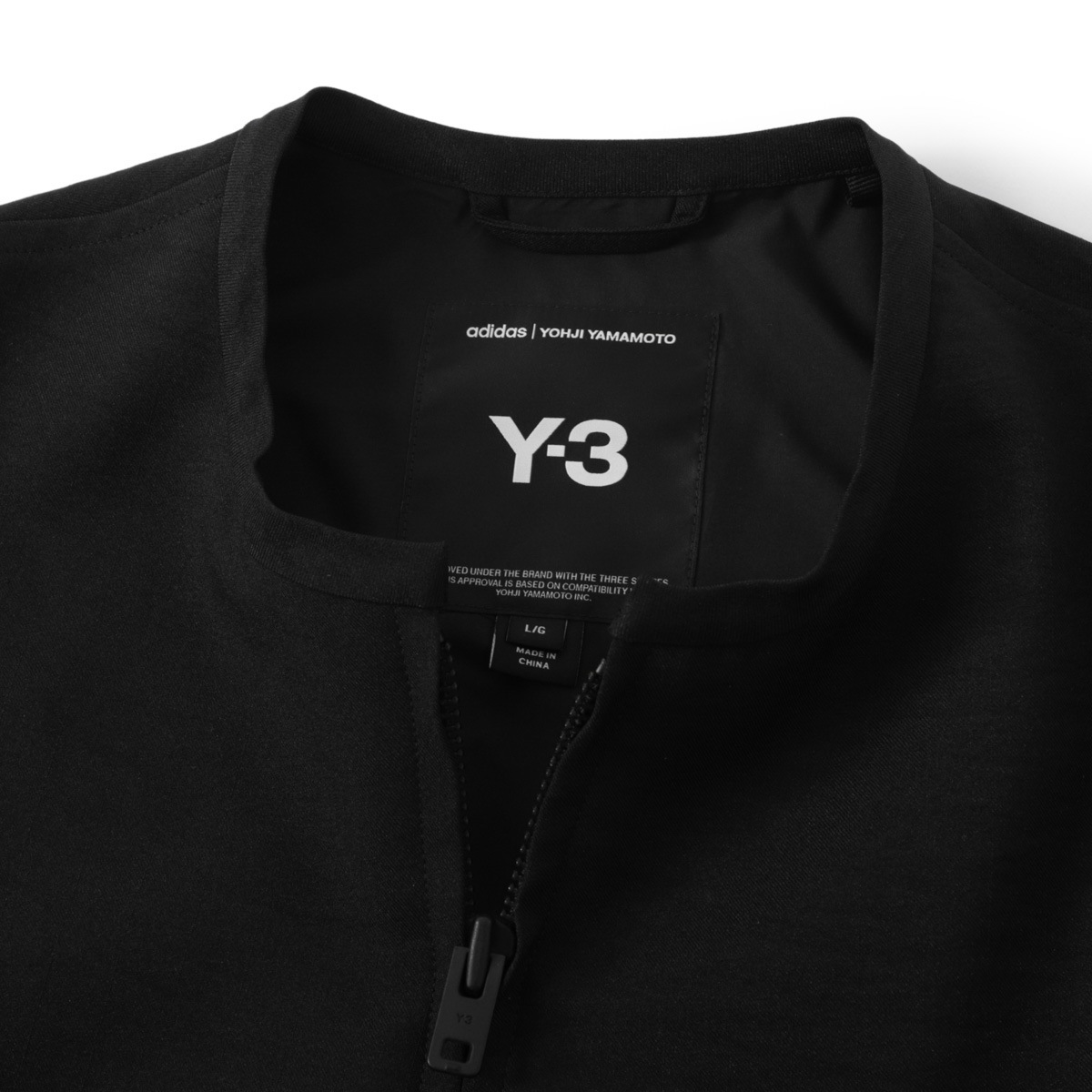 アウトレット】【ラスト1点】Y-3 ワイスリー ジップアップジャケット/M 