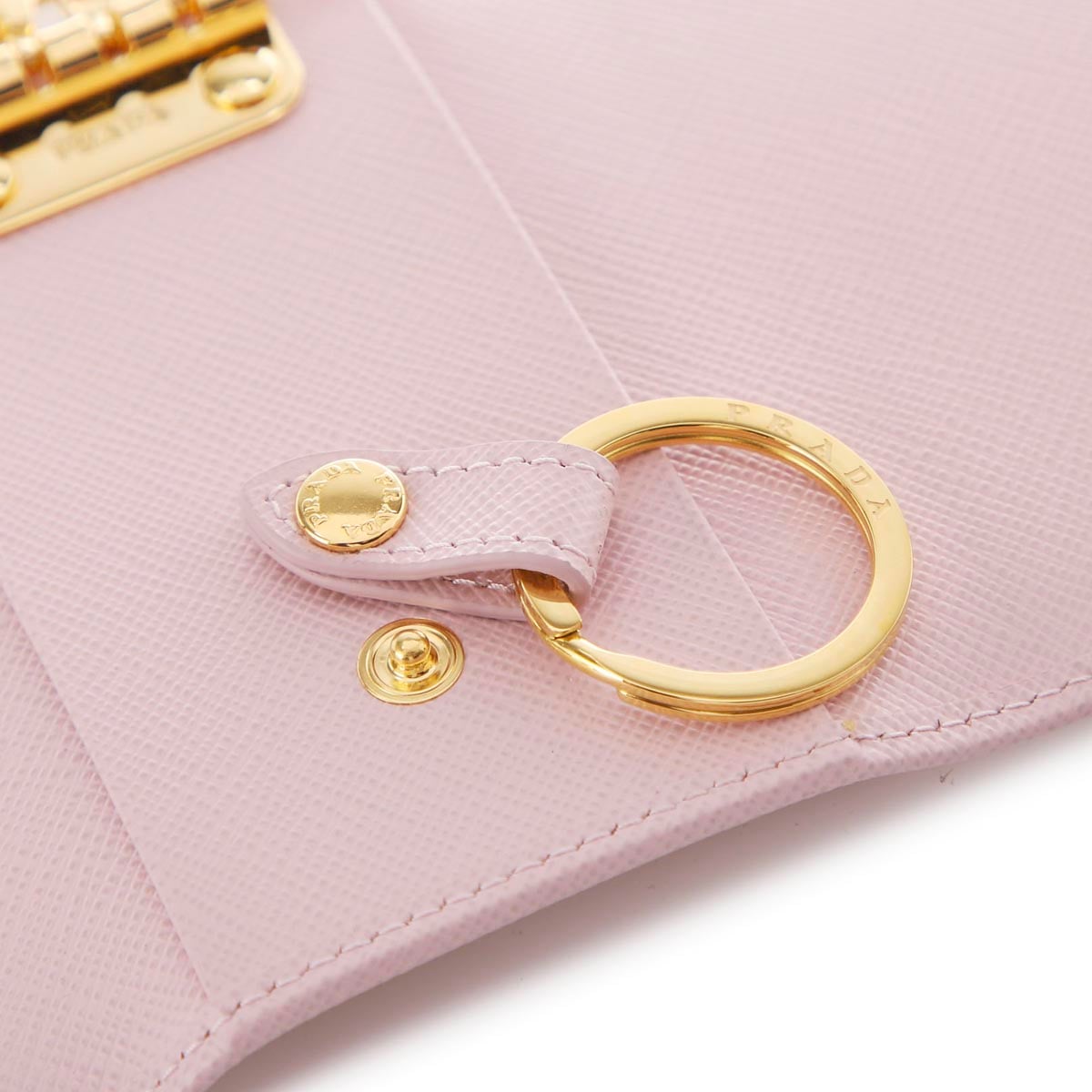 たぁたぁ PRADA プラダ キーケース ピンク プラダ PRADA キーケース キーリング PR-1PG004S ME-ALA レディース 4