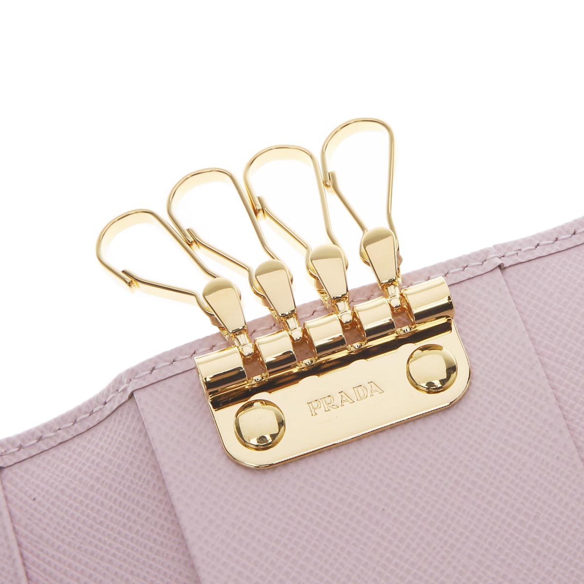 アウトレット】PRADA プラダ キーケース/SAFFIANO METAL