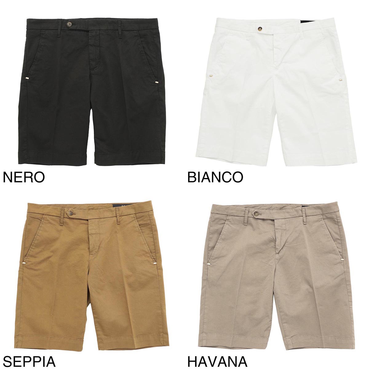 entre amis アントレアミ ハーフパンツ/BERMUDA TK AMERICA CON CINT メンズ