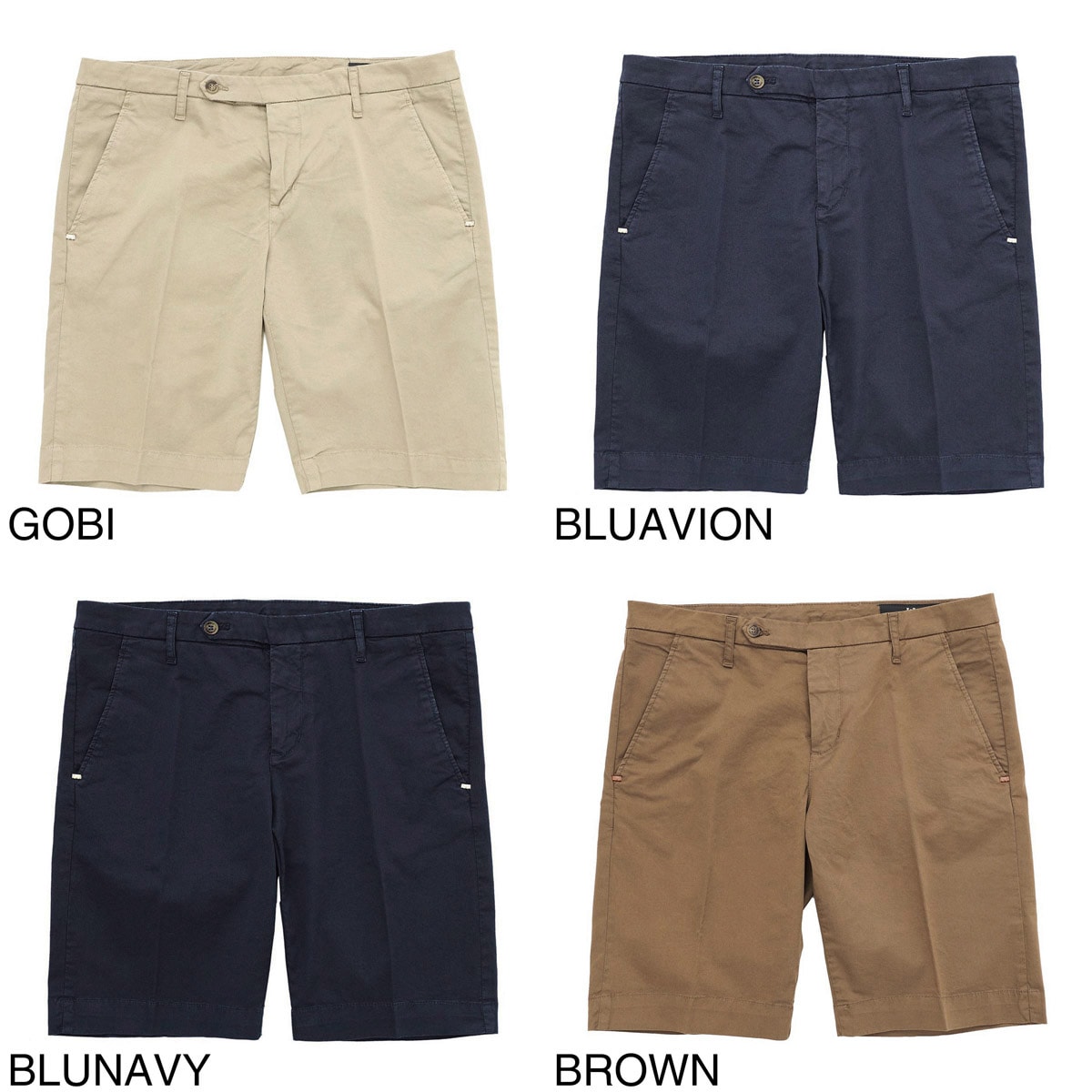 entre amis アントレアミ ハーフパンツ/BERMUDA TK AMERICA CON CINT メンズ