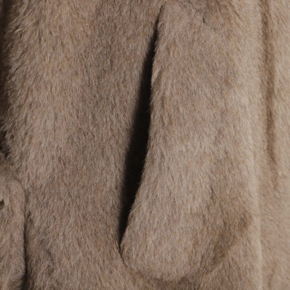 Max Mara マックスマーラ ケープ/ポンチョ/TEBE4 テディベアケープ ファー ボア ジャケット レディース