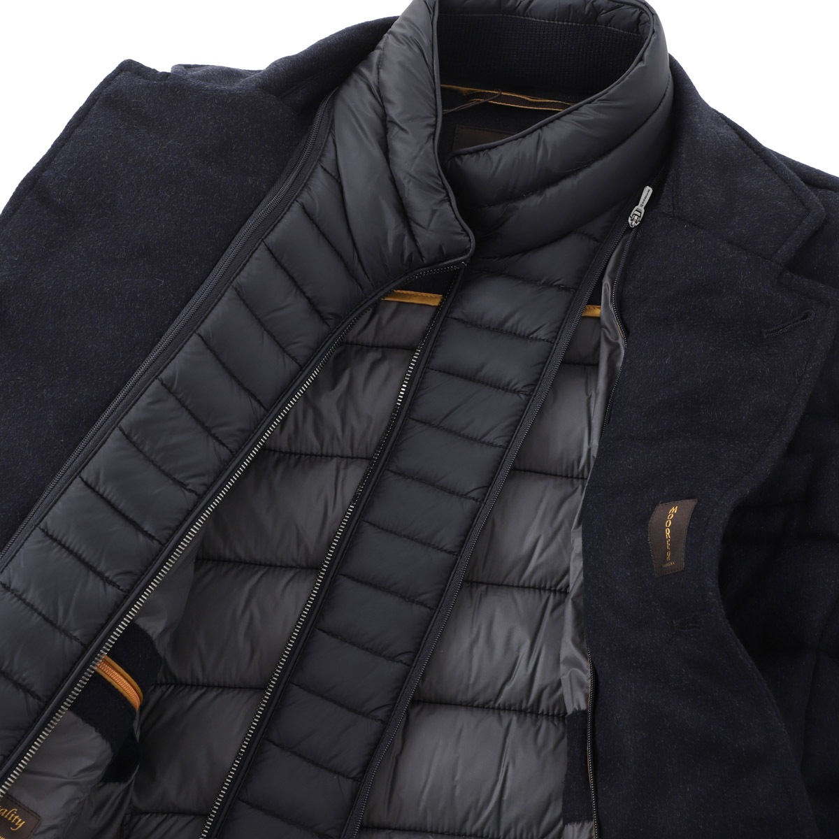 【アウトレット】MOORER ムーレー ライナー付き ダウンジャケット/NOMOS-LS9 ノモス メンズ