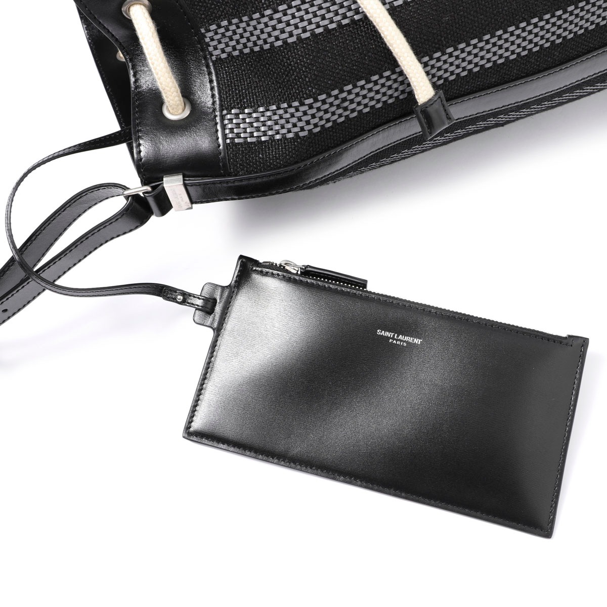 SAINT LAURENT サンローラン バケットバッグ メンズ | メンズ