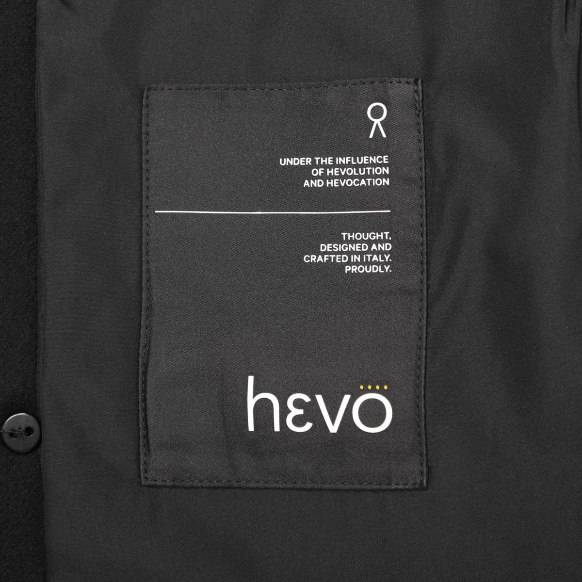 【アウトレット】【ラスト1点】HEVO イーヴォ ピーコート/TRANI メンズ