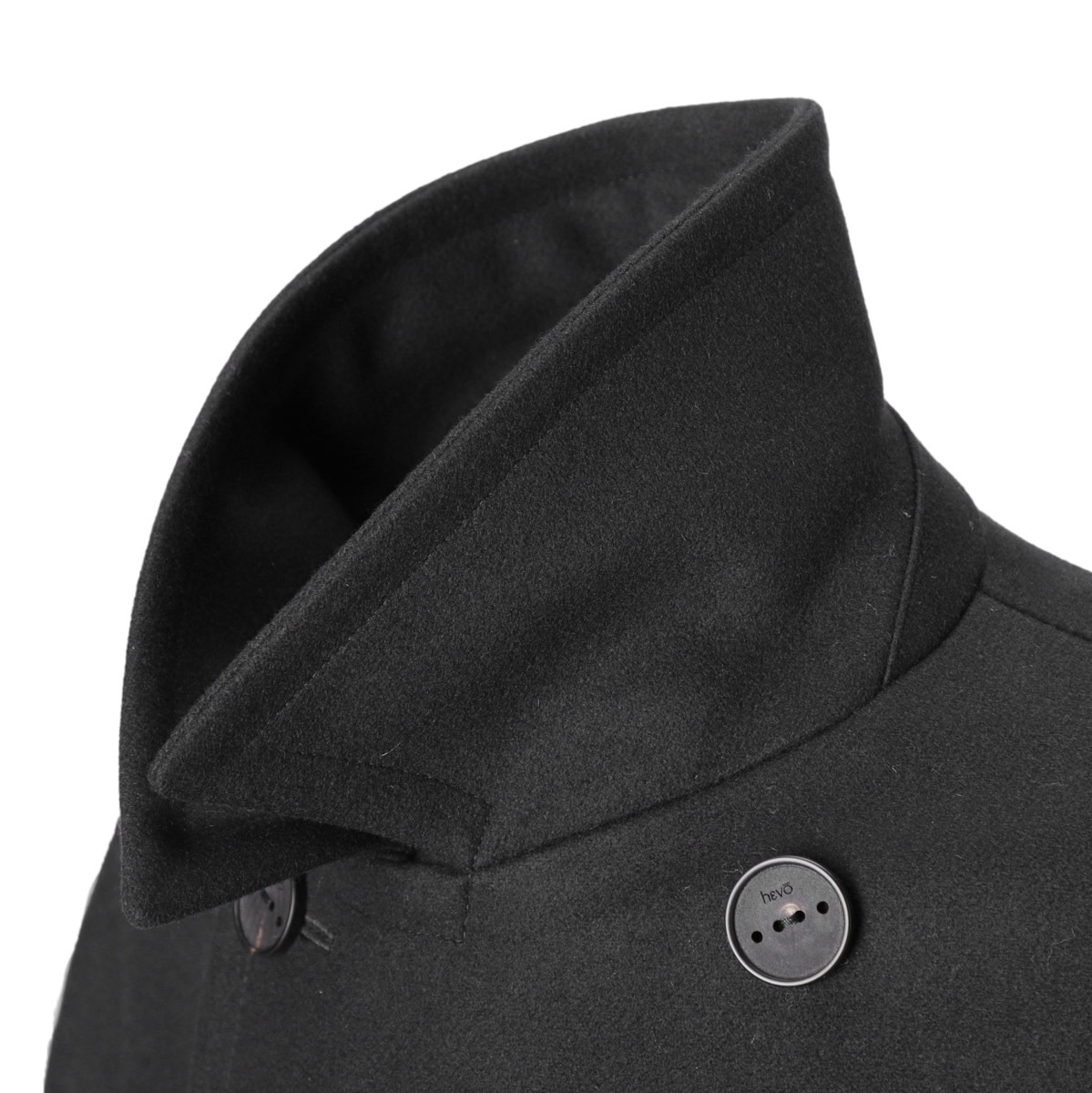 【アウトレット】【ラスト1点】HEVO イーヴォ ピーコート/TRANI メンズ