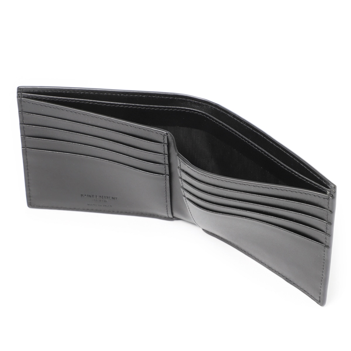 アウトレット】SAINT LAURENT サンローラン 2つ折り財布/E/W WALLET IN