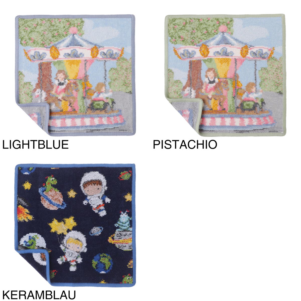 『ネコポス対応(6点まで)』FEILER フェイラー ハンカチ/ミニタオル/25cm×25cm レディース