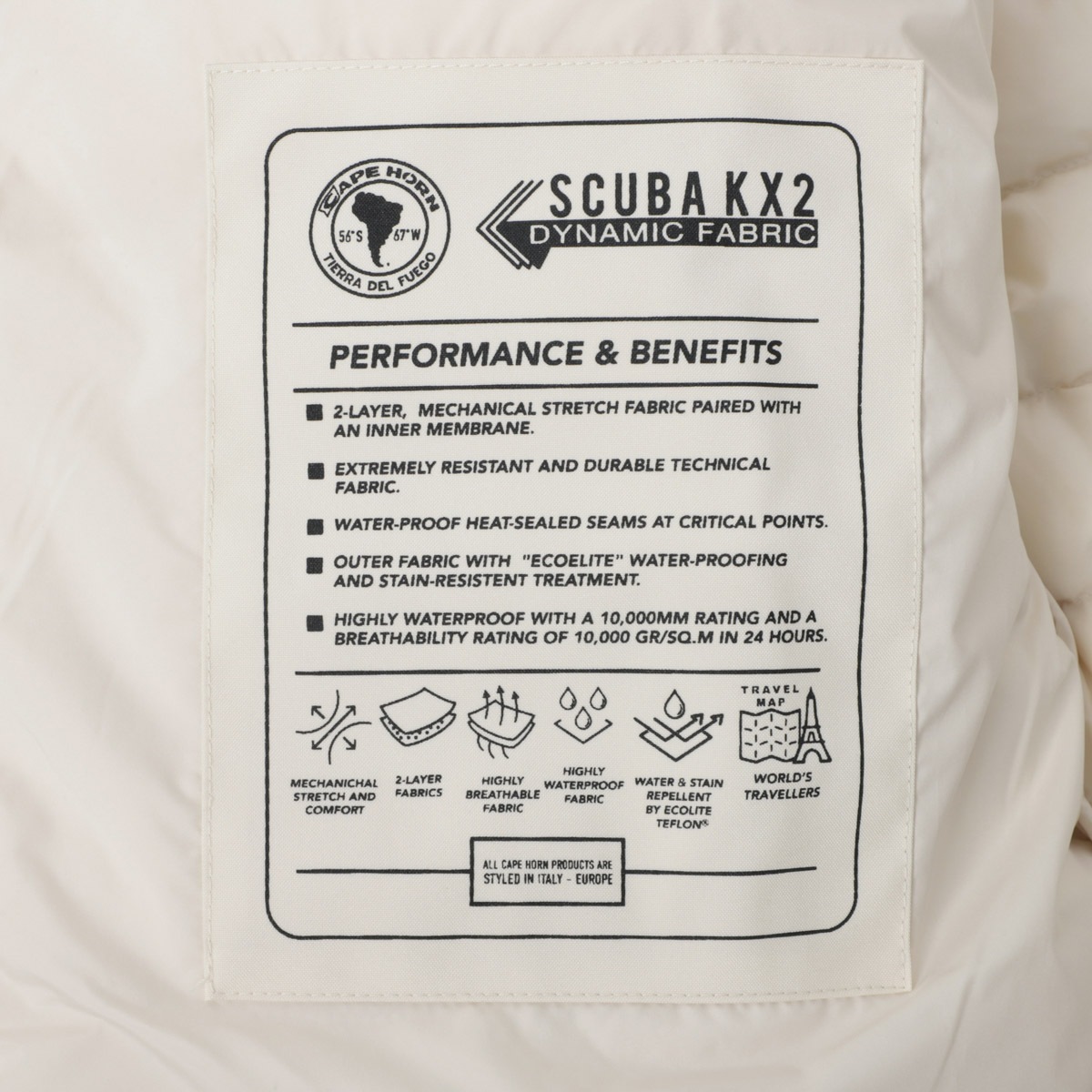 CAPE HORN ケープホーン ダウンジャケット/CASABLANCA【大きいサイズあり】 レディース