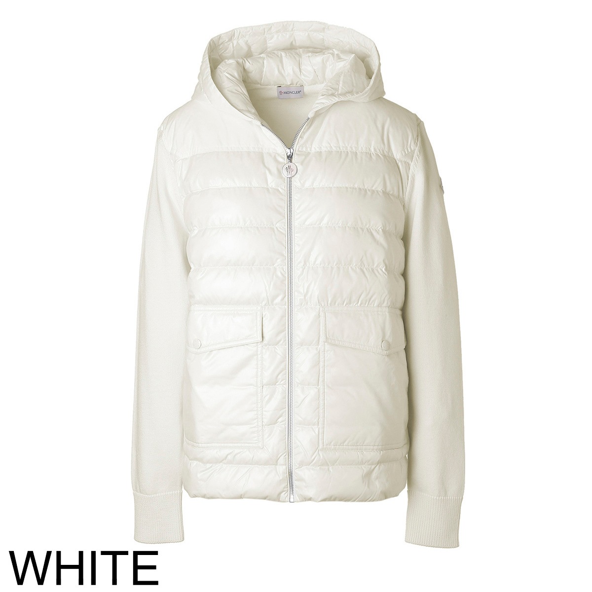 【国内発】MONCLER 中綿ダウン ウール カーディガン レディース】CARDIGAN | MONCLER(モンクレール) / アウター