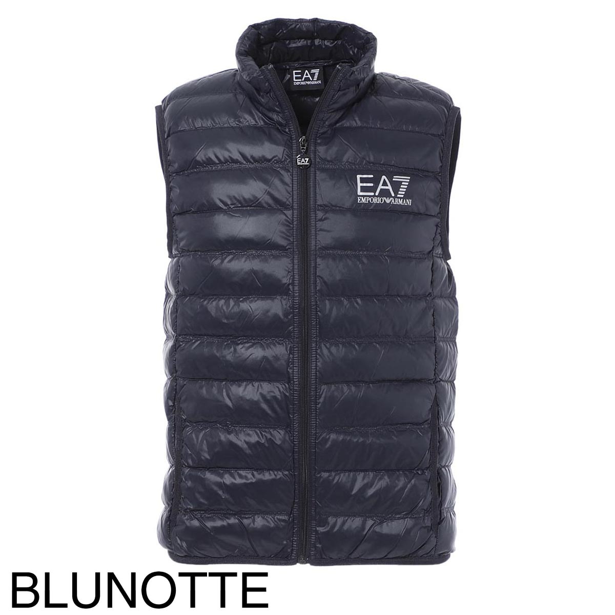ARMANI ネイビー フード付きダウンベスト アウトレット】EA7 EMPORIO ARMANI エンポリオアルマーニ ダウンベスト