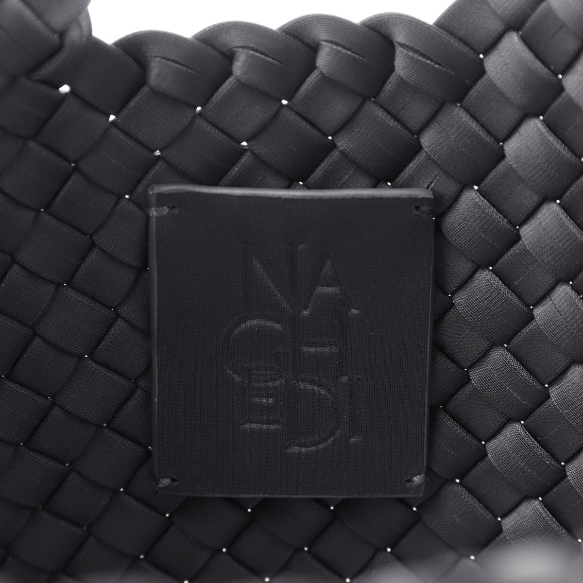 NAGHEDI ナゲディ トートバッグ 2WAY/クロスボディバッグ/St. Barths Petit Tote セント バルト プチトート 小さめ メッシュ ネオプレン 軽量 編み込み レディース