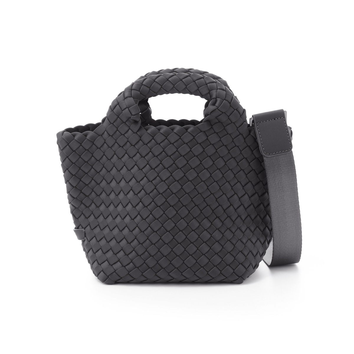 NAGHEDI ナゲディ トートバッグ 2WAY/クロスボディバッグ/St. Barths Petit Tote セント バルト プチトート 小さめ メッシュ ネオプレン 軽量 編み込み レディース