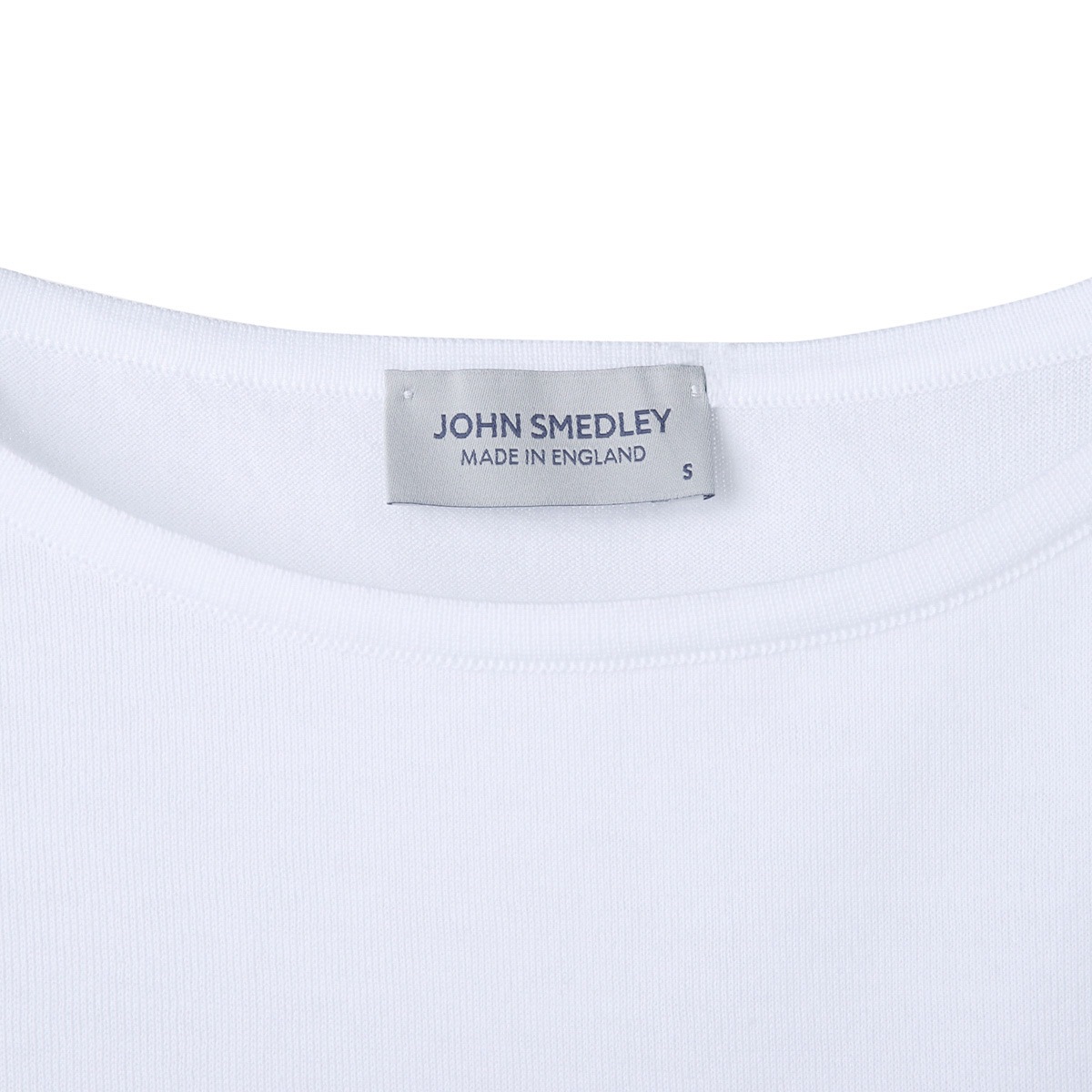 【アウトレット】JOHN SMEDLEY ジョンスメドレー ボートネック 7分袖ニット/CASSANDRA シーアイランドコットン 30ゲージ SLIM FIT レディース