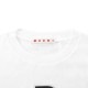 【アウトレット】【ラスト1点】MARNI マルニ クルーネックTシャツ/KIDS キッズ ガールズ/ロゴ刺繍 Ｔシャツ レディース