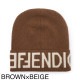 FENDI フェンディ ニットキャップ/ビーニー レディース