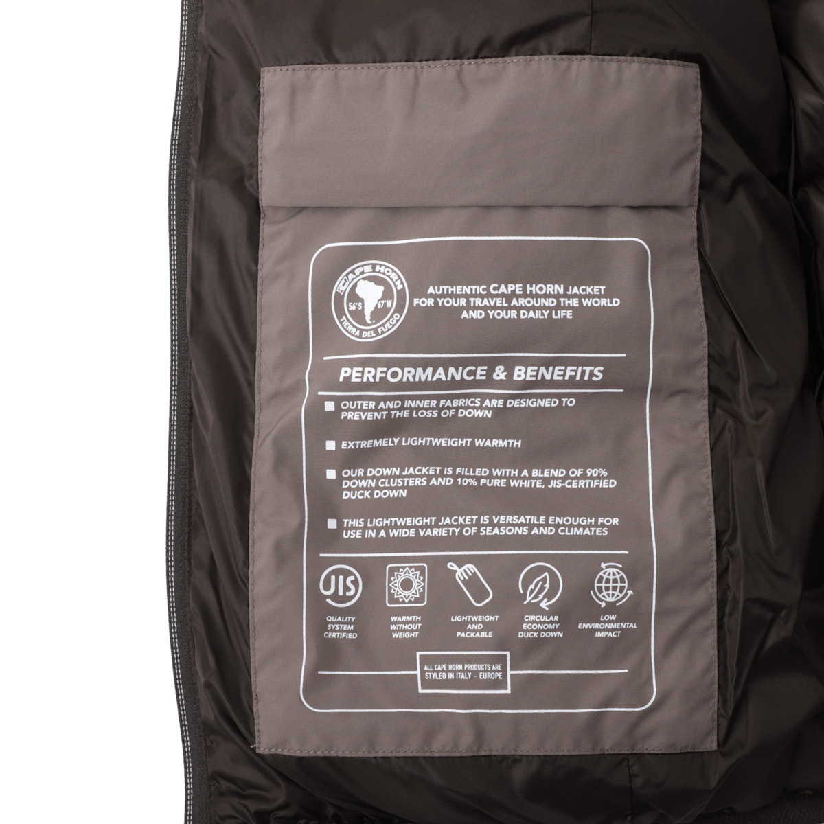 CAPE HORN ケープホーン ダウンジャケット/MATT STELLA【大きいサイズあり】 レディース