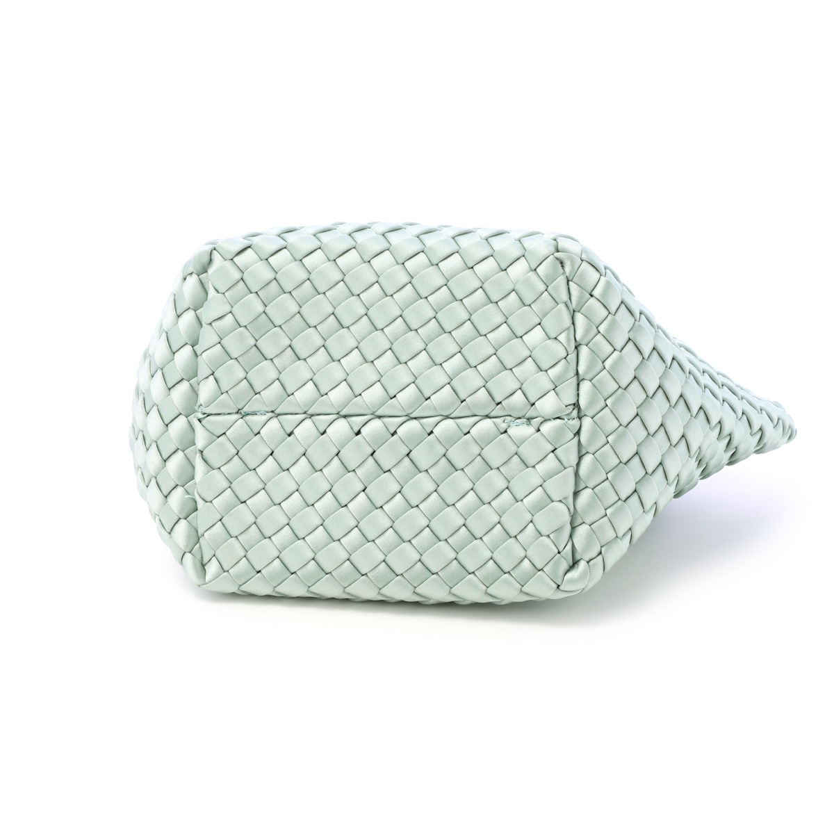 NAGHEDI ナゲディ トートバッグ/ハンドバッグ/St. Barths Petit Tote Satin セント バルト プチトート 小さめ メッシュ ネオプレン 軽量 編み込み レディース