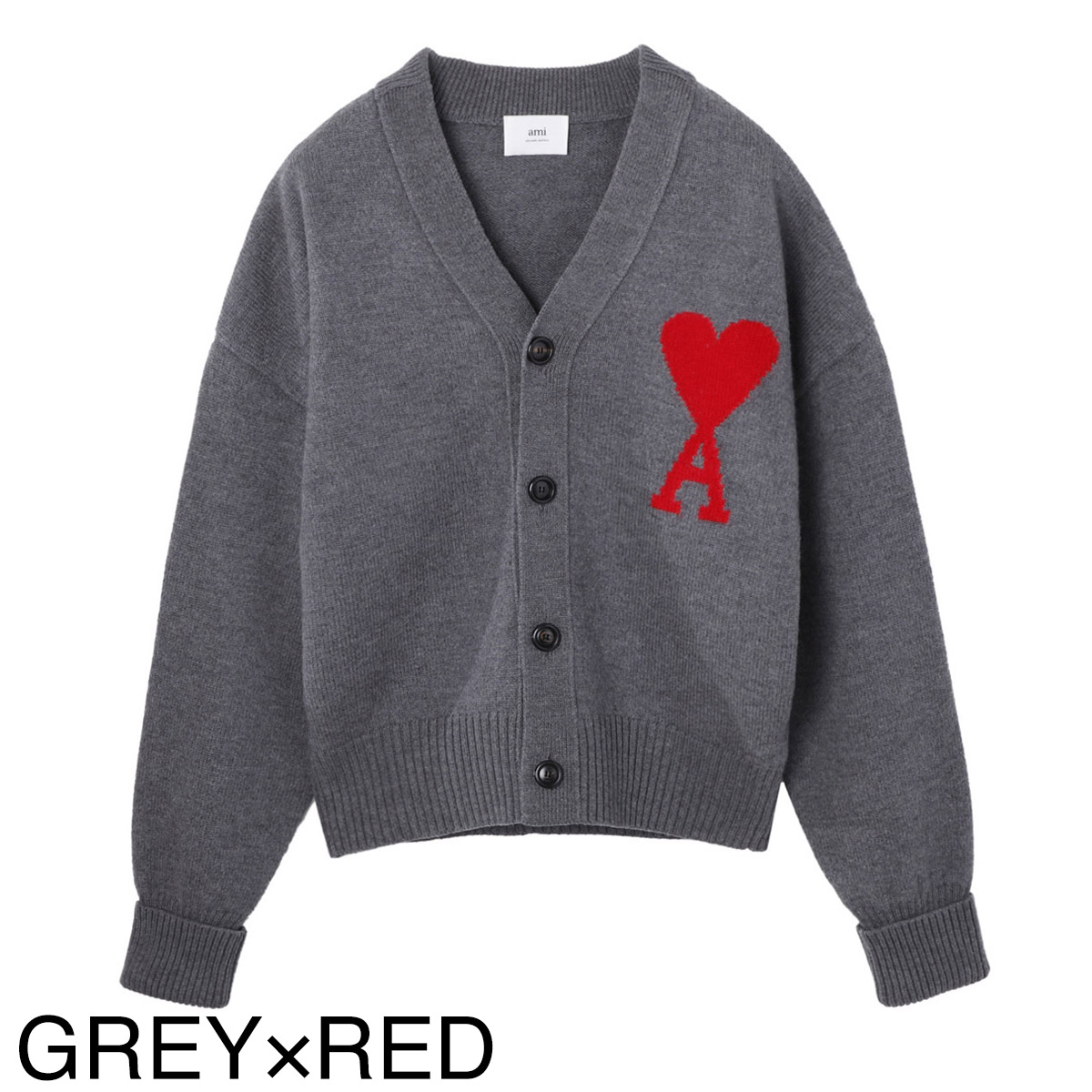 アウトレット】【ラスト1点】AMI ALEXANDRE MATTIUSSI アミ Vネック