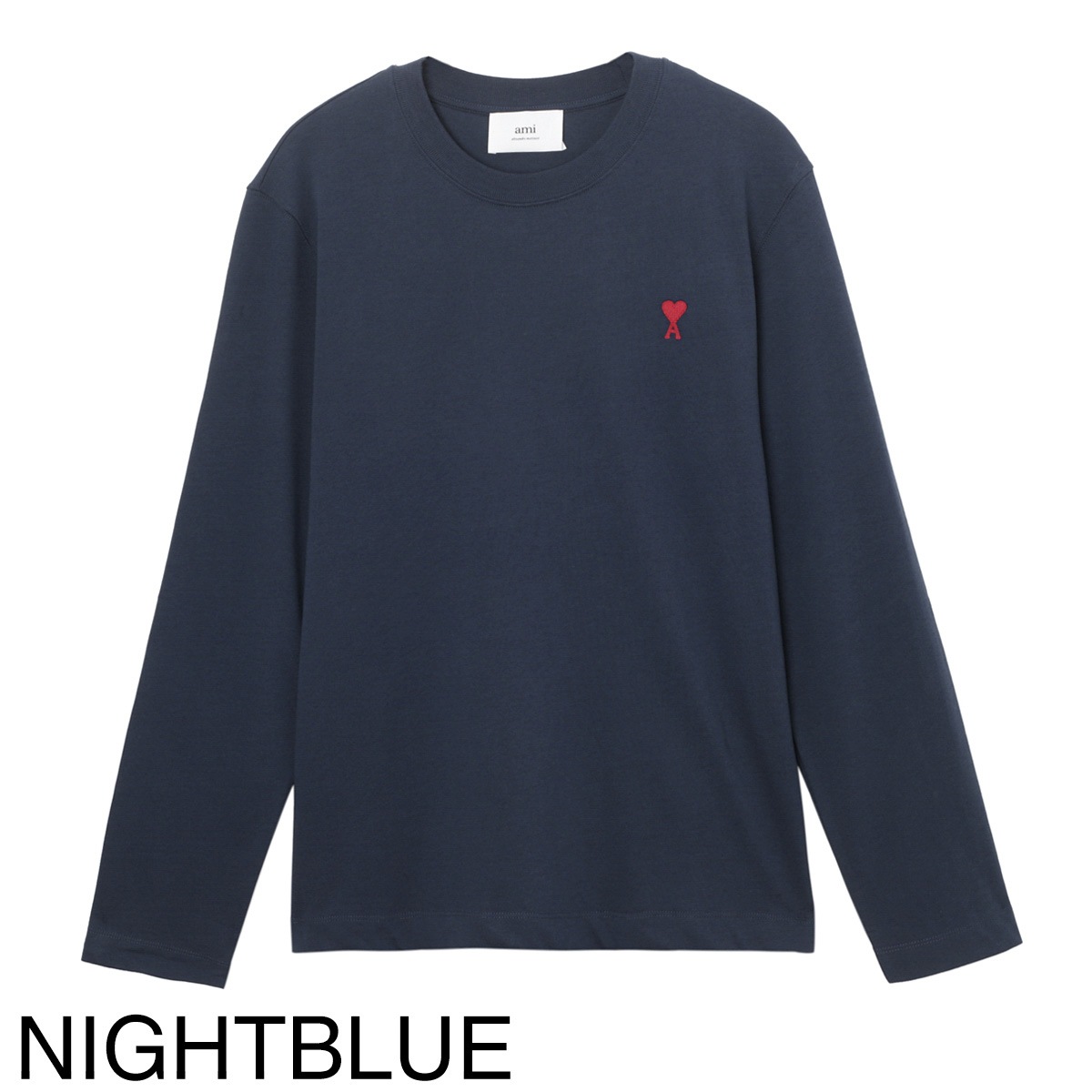 AMI CREWNECK T-SHIRT アミ クルーネックTシャツ WHITE アミパリス Ami Paris Tシャツ カットソー アミ ドゥ クール