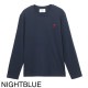 【アウトレット】【ラスト1点】AMI ALEXANDRE MATTIUSSI アミ クルーネック 長袖Tシャツ/LONG SLEEVES ADC TSHIRT