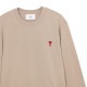 【アウトレット】【ラスト1点】AMI ALEXANDRE MATTIUSSI アミ クルーネック 長袖Tシャツ/LONG SLEEVES ADC TSHIRT
