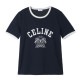 【アウトレット】【ラスト1点】CELINE セリーヌ クルーネック Tシャツ/T-SHIRT 70'S BLASON CELINE レディース
